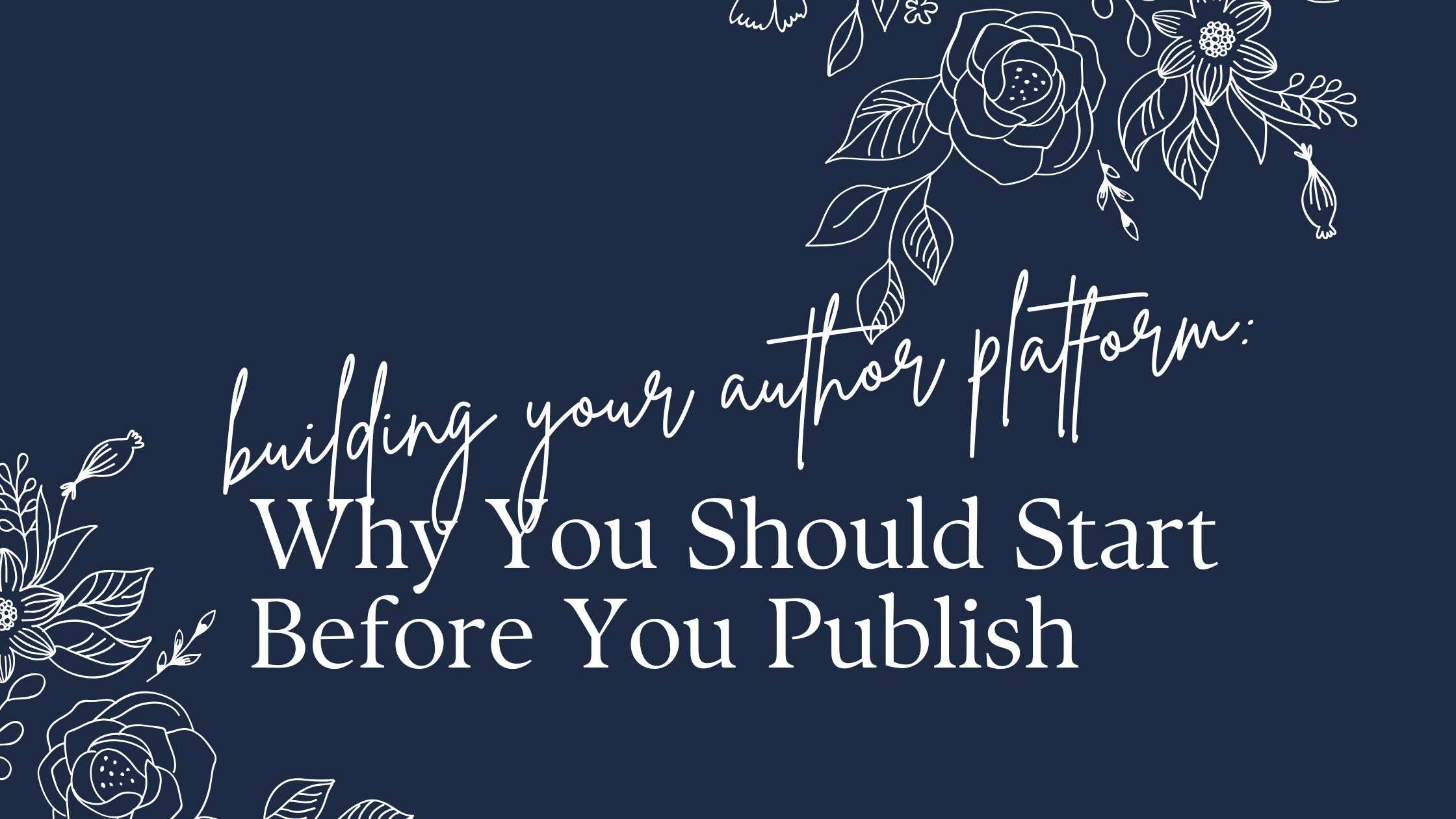 building your author platform