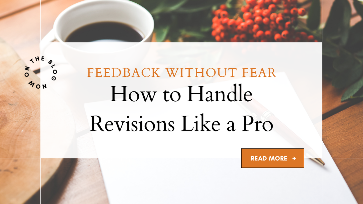 how to handle feedback as a writer